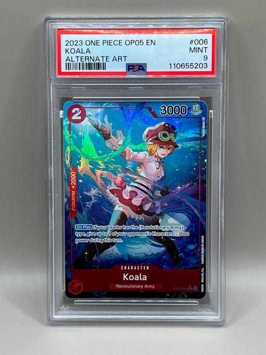 KOALA ALTERNATE ART PSA 9 OP05