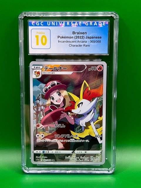 BRAIXEN CHARACTER RARE CGC PRISTINE 10 INCANDESCENT ARCANA