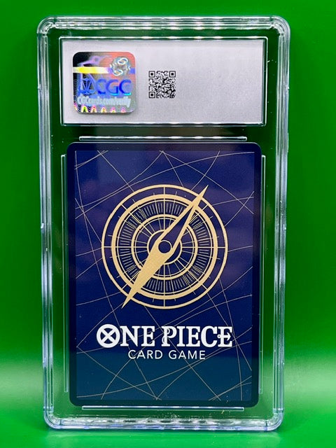 SABO SECRET RARE CGC 10 500 YEARS IN THE FUTURE OP07