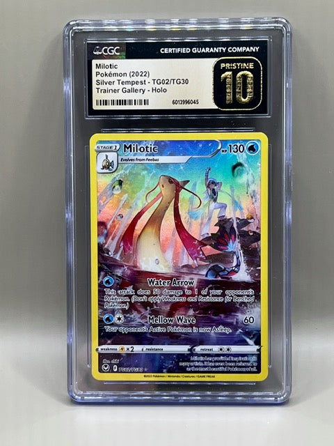MILOTIC TRAINER GALLERY CGC PRISTINE 10 SLIVER TEMPEST