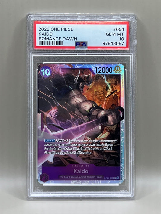 KAIDO PSA 10 OP01