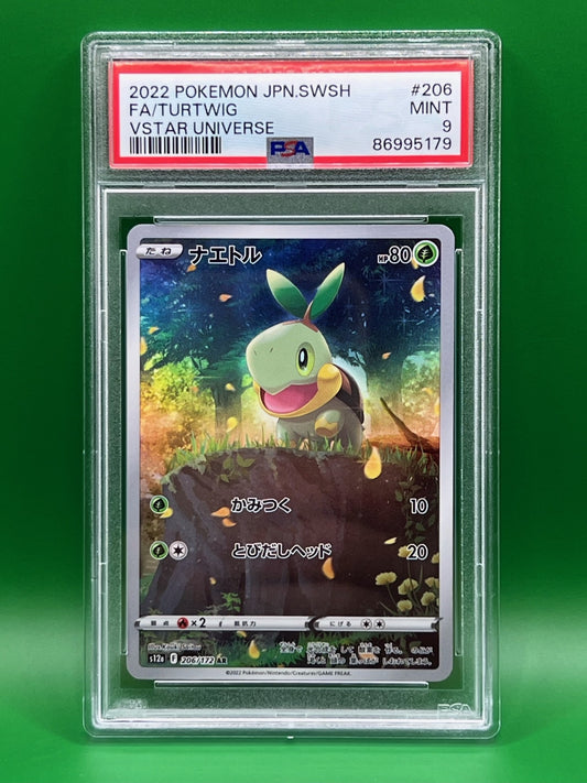 FULL ART TURTWIG PSA 9 VSTAR UNIVERSE