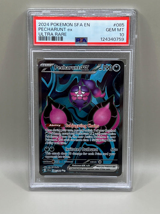 PECHARUNT EX ULTRA RARE PSA 10 SHROUD FABLE