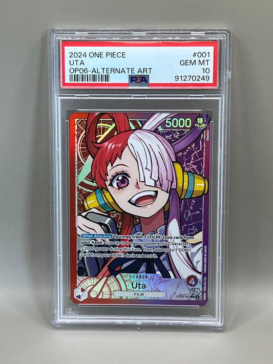 UTA PSA 10 OP06 ALTERNATE ART