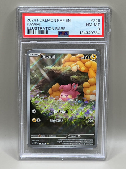 PAWMI PSA 8 ILLUSTRATION RARE