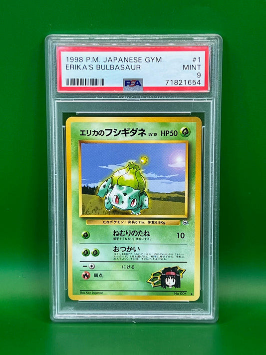 ERIKA'S BULBASAUR PSA 9