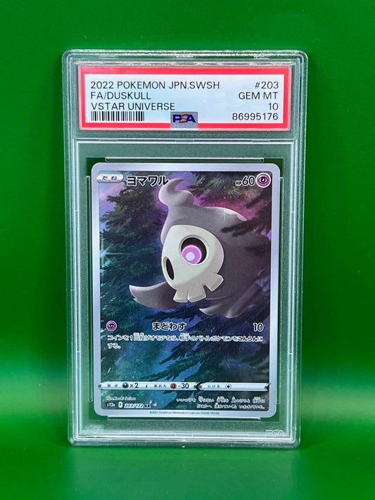 FULL ART DUSKULL PSA 10 VSTAR UNIVERSE